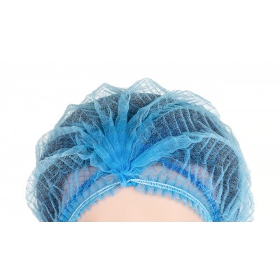 Mob Caps - Non-Woven Polypropylene - Blue